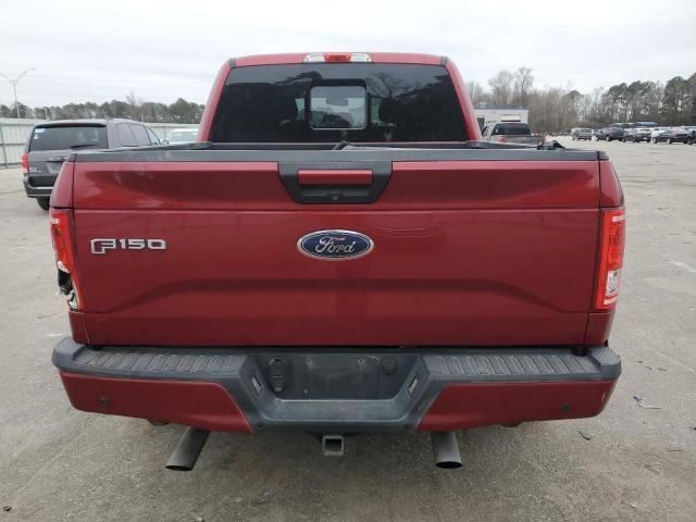  FORD F-150 2015 Красный