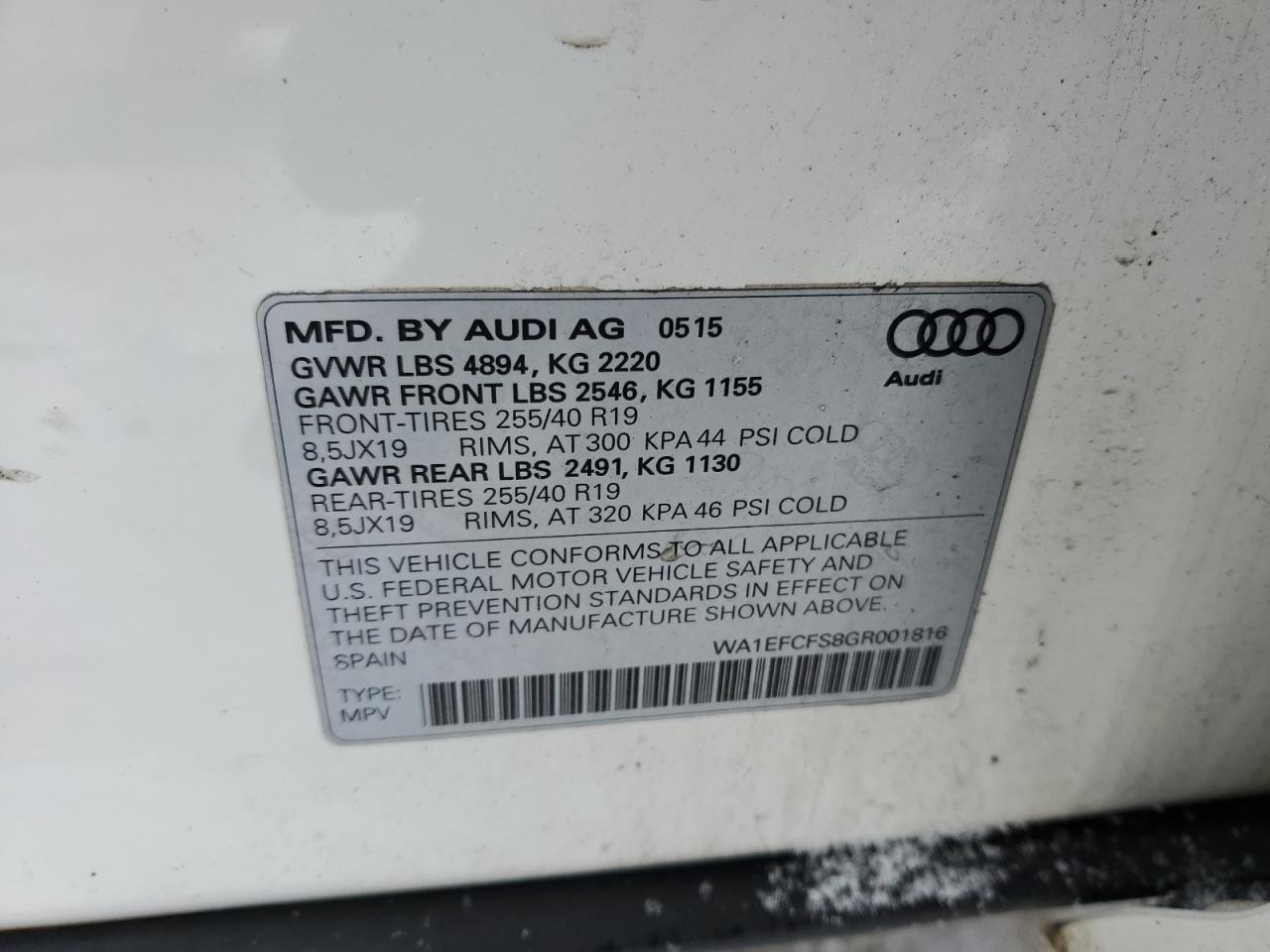 2016 Audi Q3 - Image 15