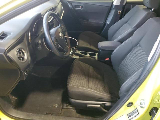  TOYOTA COROLLA 2017 Зеленый