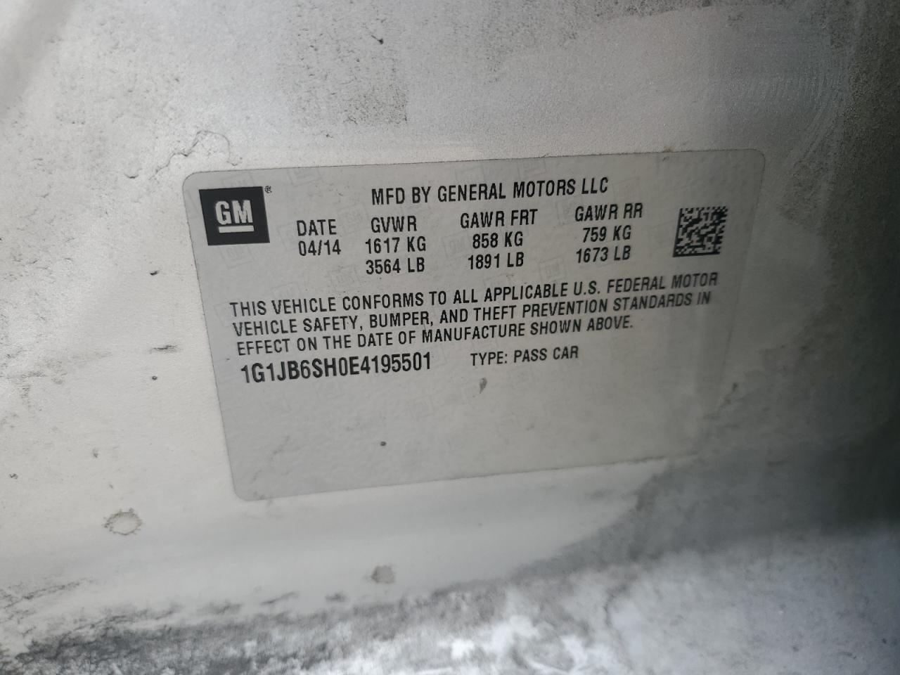 2014 Chevrolet Sonic - Image 13