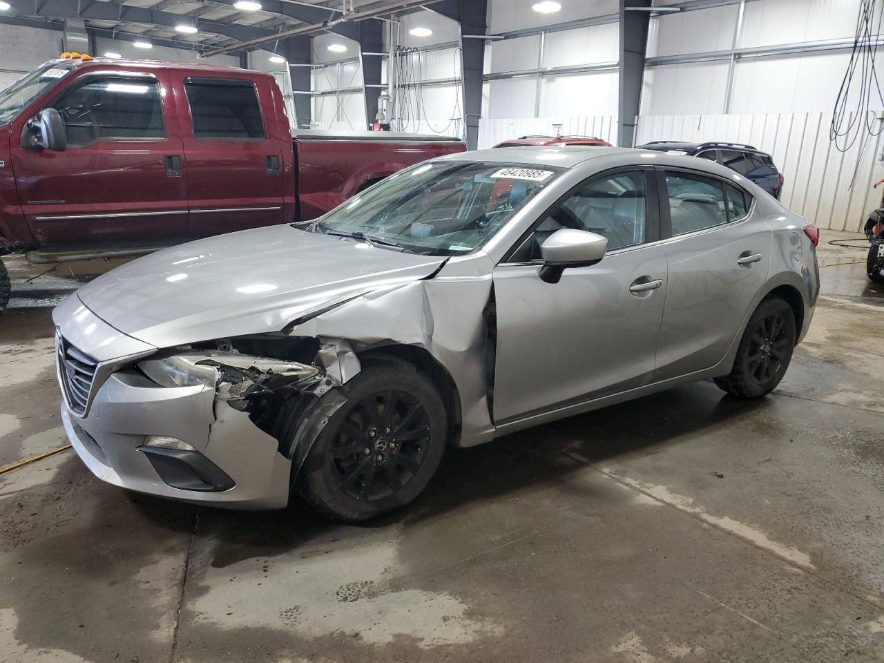 2014 Mazda 3 Grand Touring na sprzedaż w Ham Lake, MN - Front End