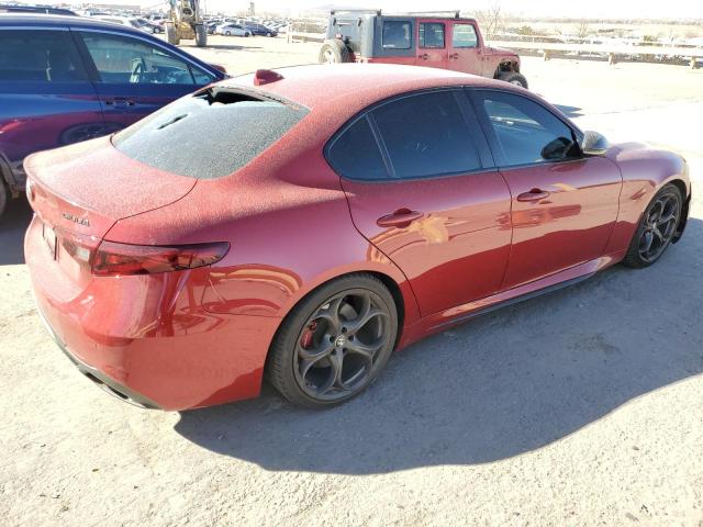  ALFA ROMEO GIULIA 2019 Czerwony