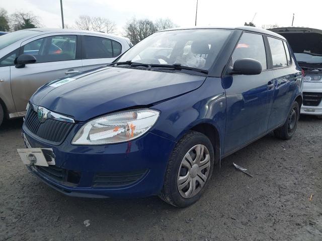 2010 SKODA FABIA S 12 for sale at Copart WOLVERHAMPTON