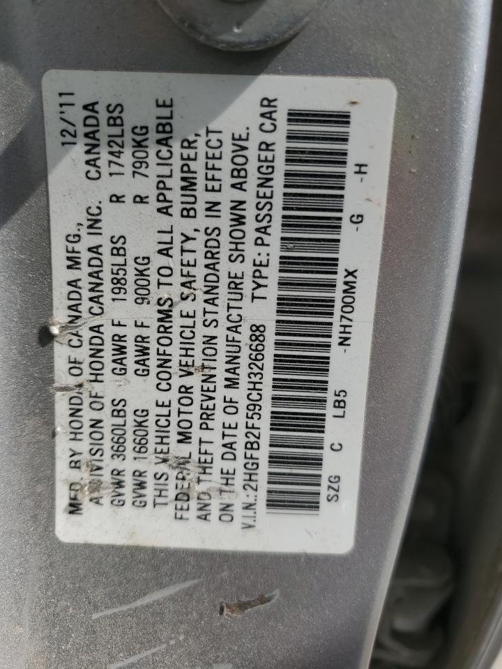 2012 Honda Civic - Image 13