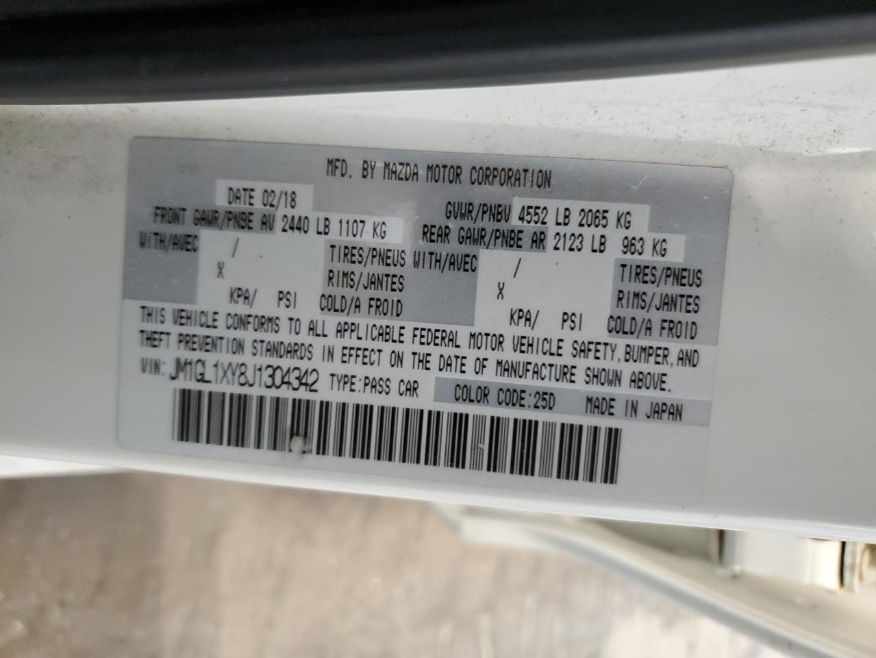 2018 Mazda 6 - Image 13