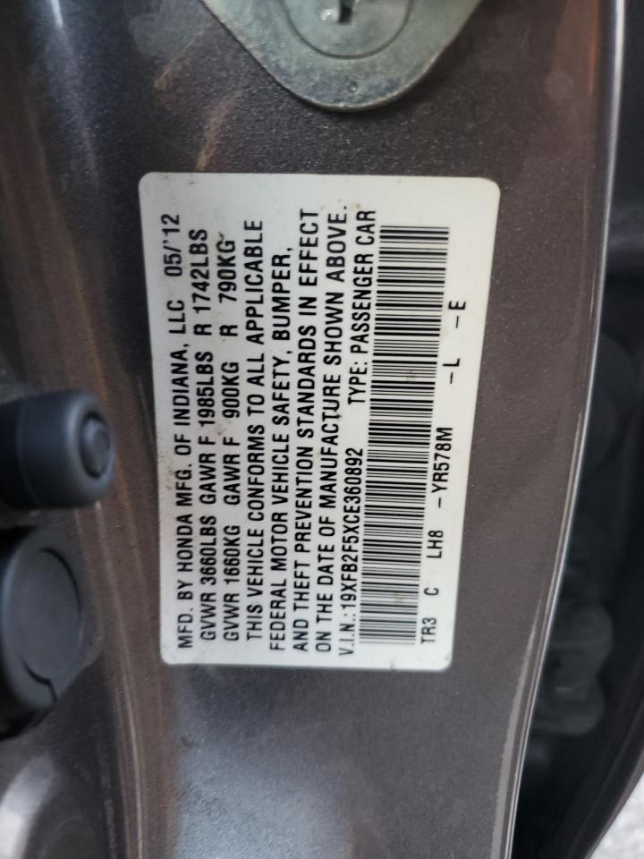 2012 Honda Civic - Image 12