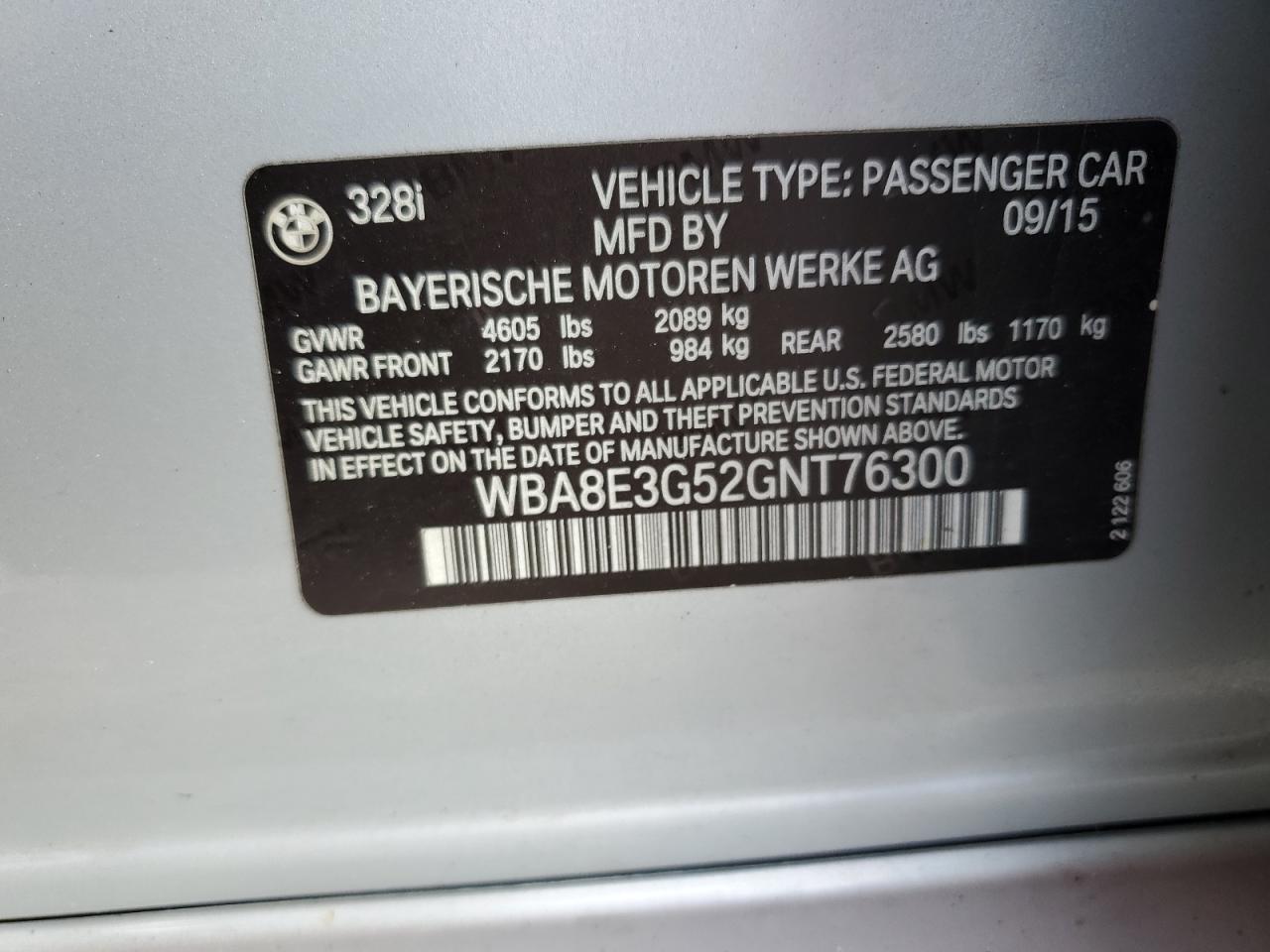 2016 BMW 3er - Image 12