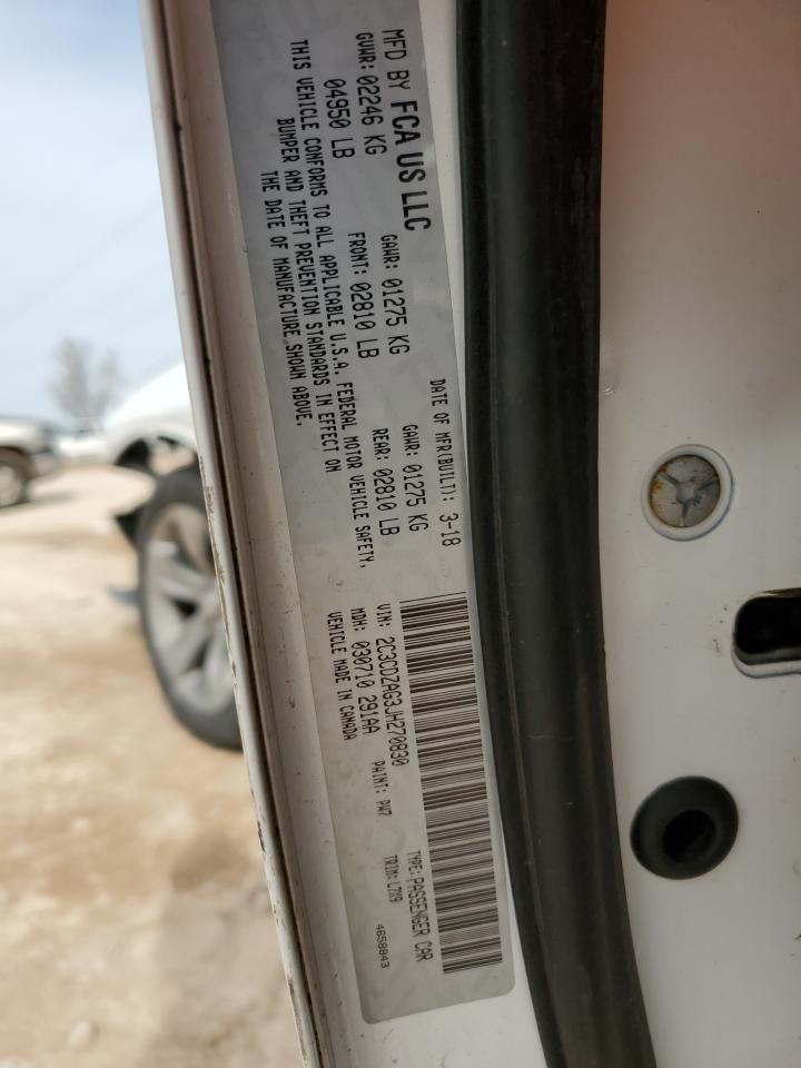 2018 Dodge Challenger Sxt VIN: 2C3CDZAG3JH270830 Lot: 45645265