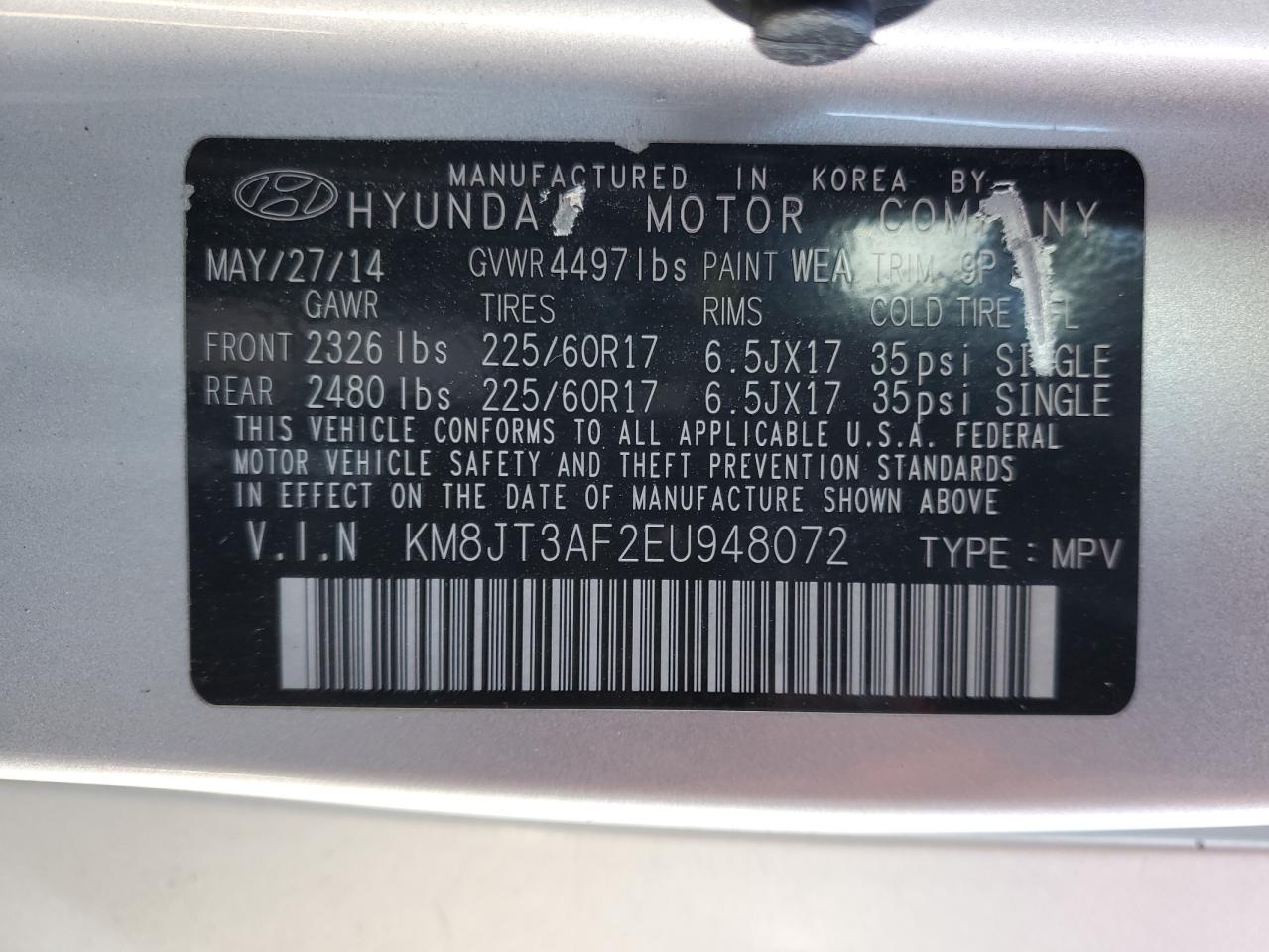 2014 Hyundai Tucson - Image 13