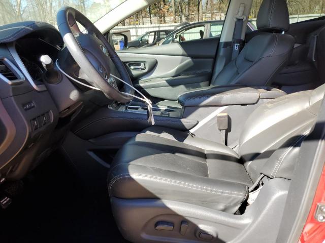  NISSAN MURANO 2022 Czerwony