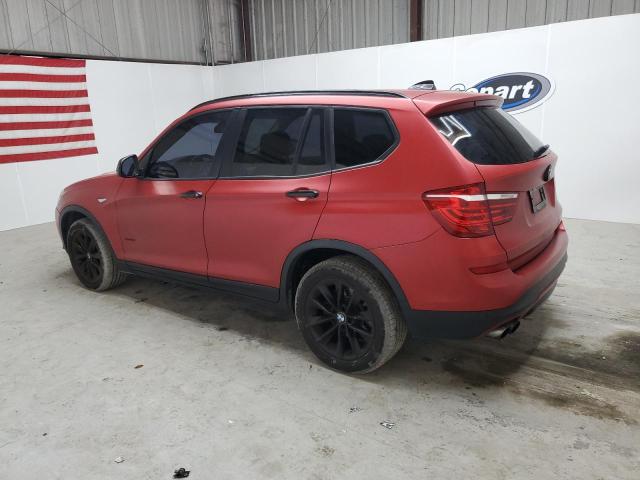  BMW X3 2017 Red