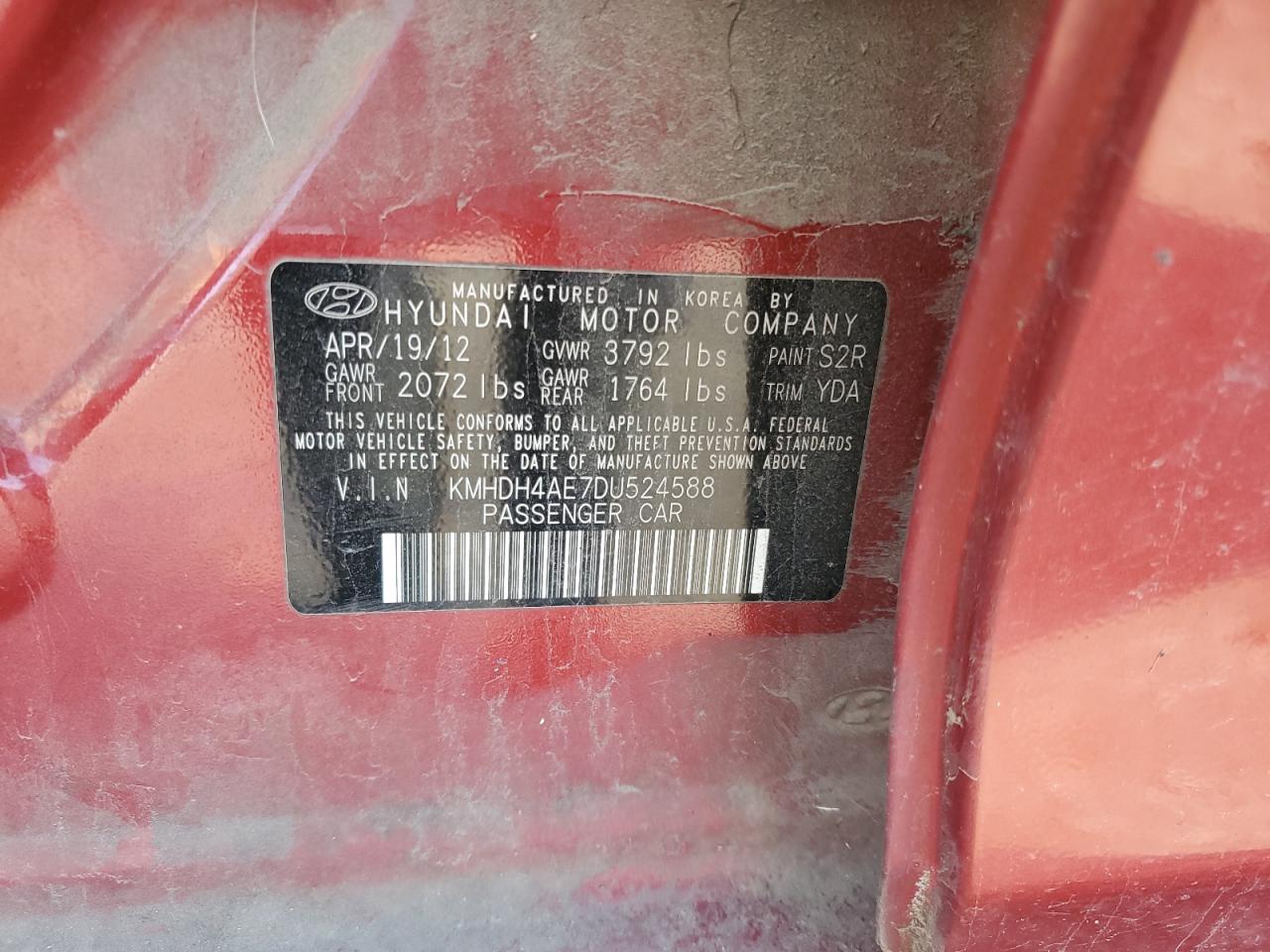 2013 Hyundai Elantra - Image 12