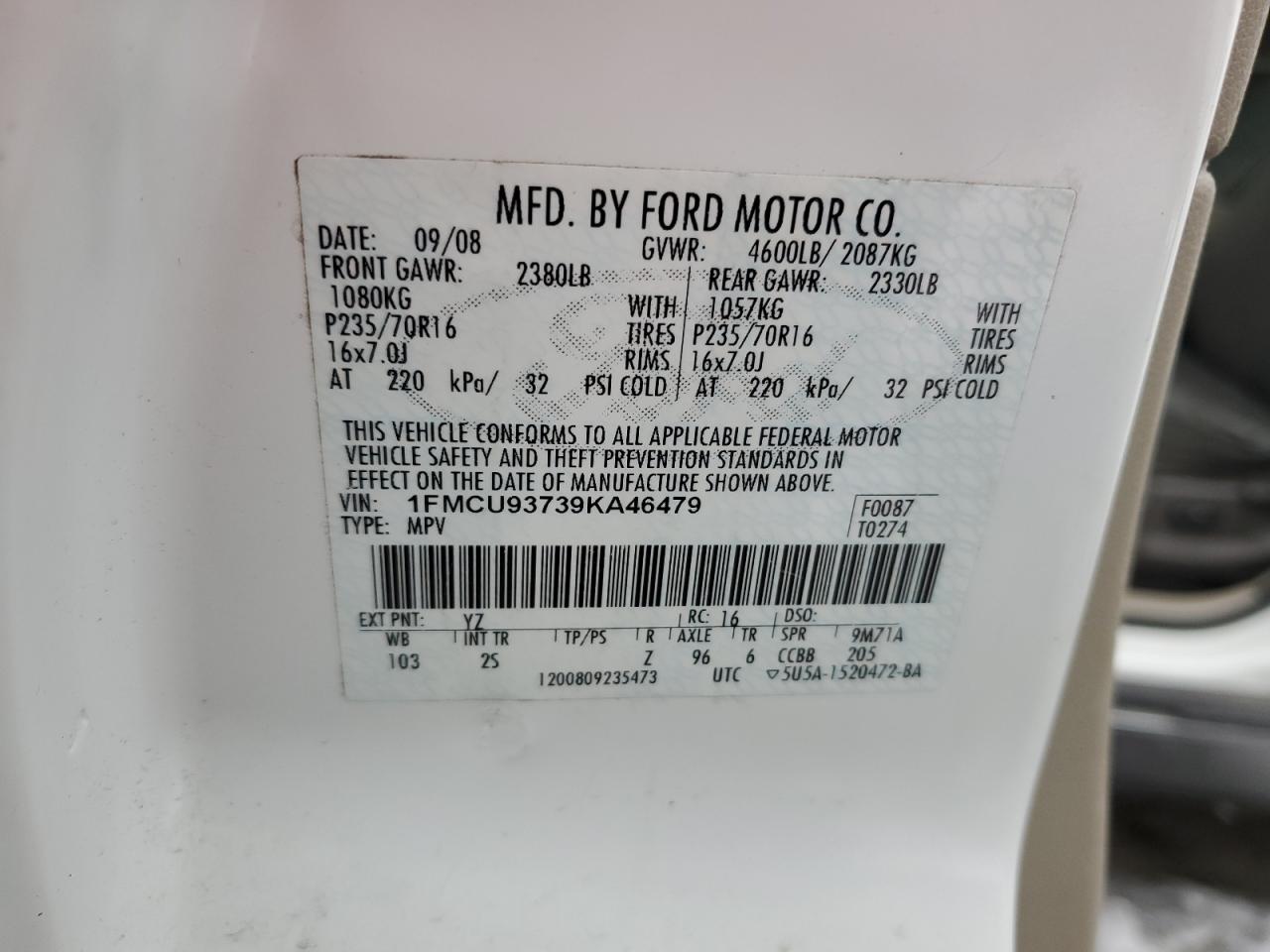 2009 Ford Escape - Image 13