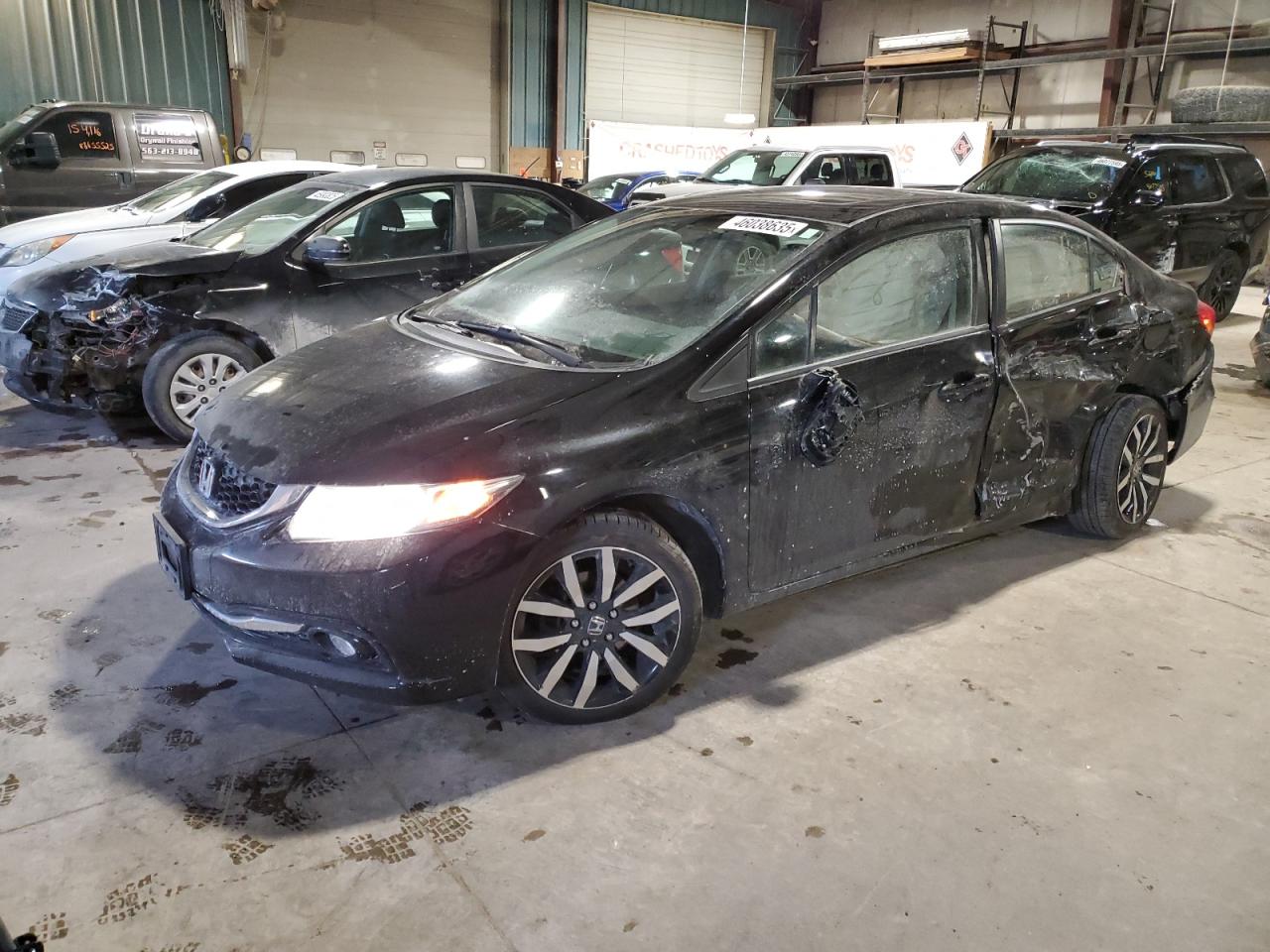 2014 Honda Civic Exl for Sale in Eldridge, IA - Rear End