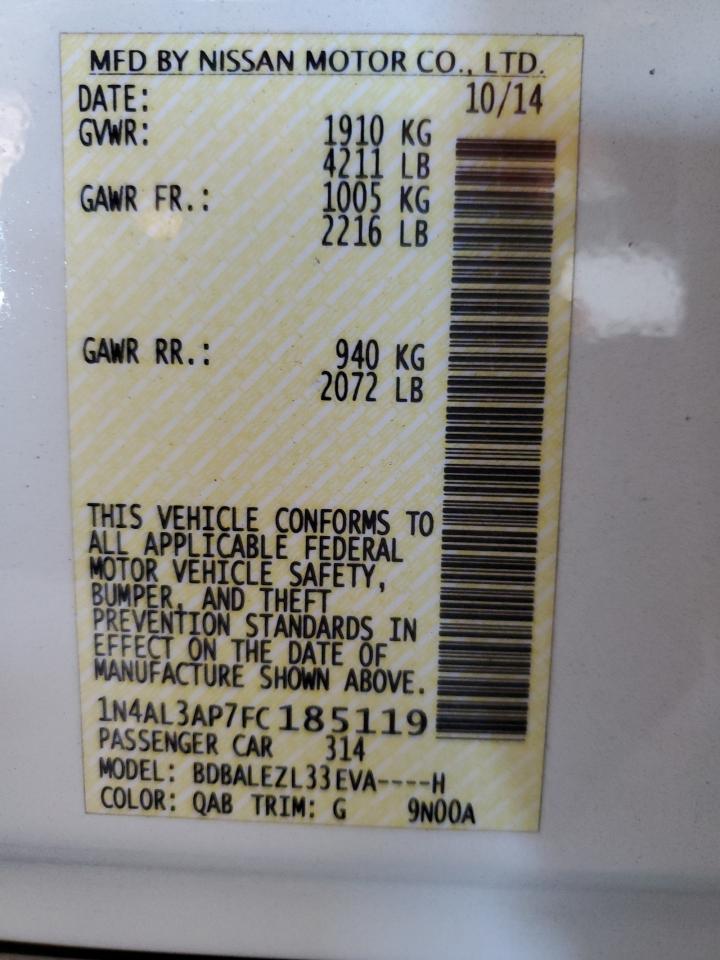 2015 Nissan Altima - Image 12