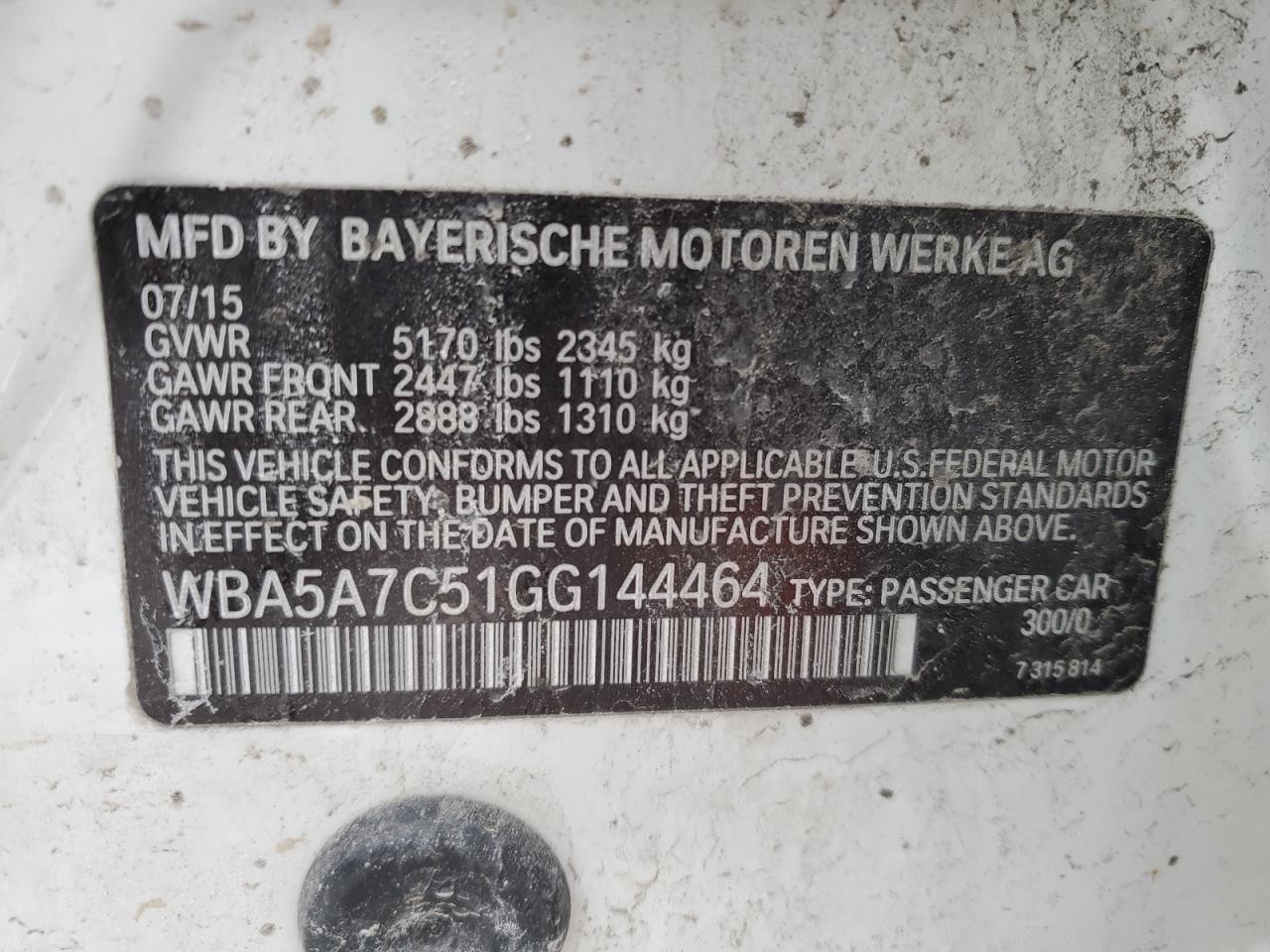 2016 BMW 5er - Image 12