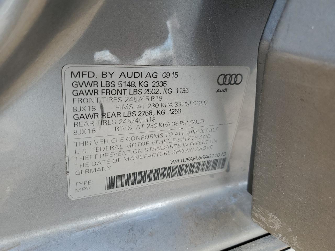 2016 Audi A4 - Image 12