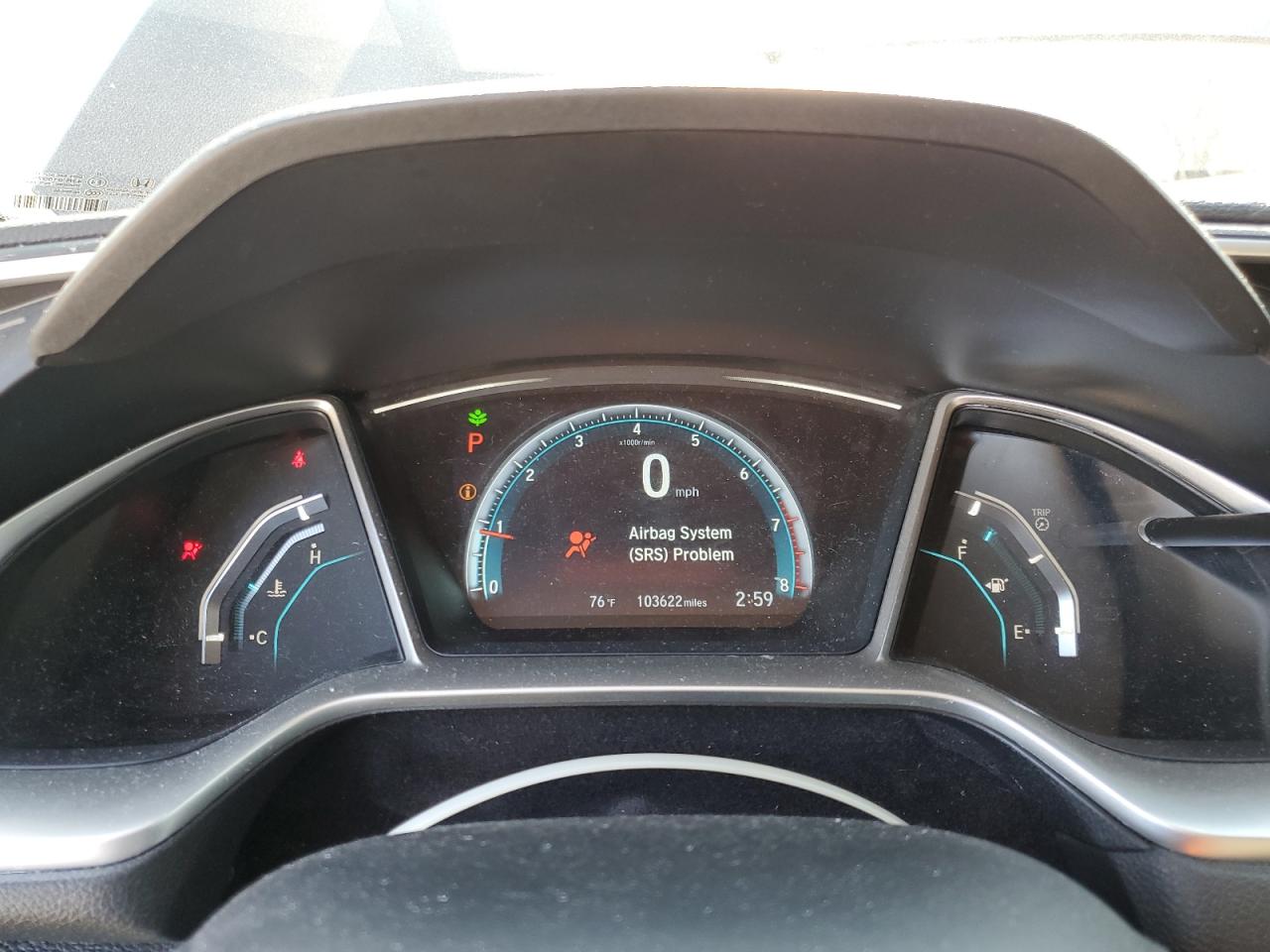 19XFC2F73GE088447 HONDA CIVIC 2016