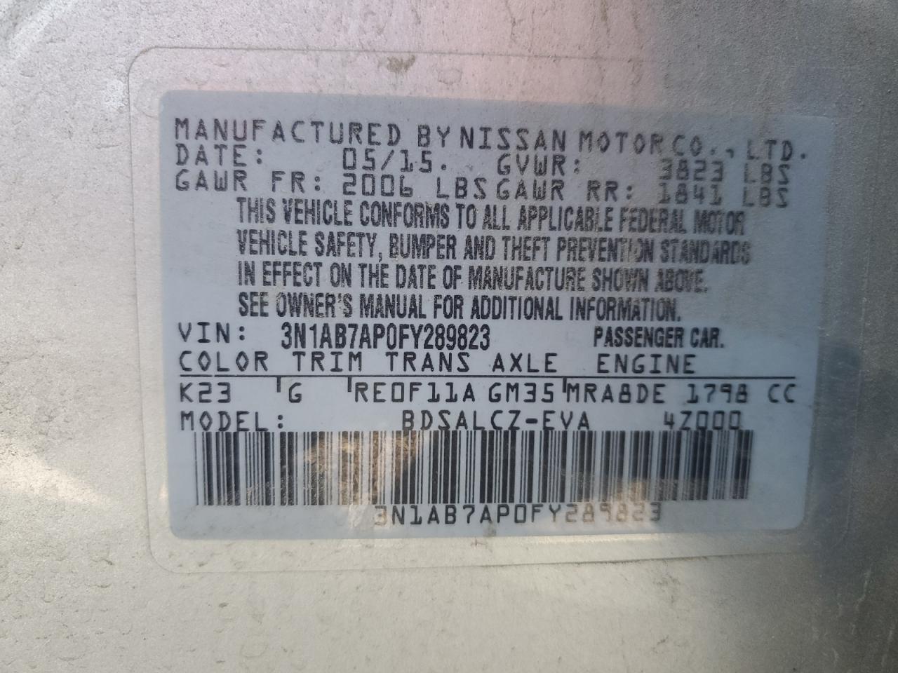 2015 Nissan Sentra - Image 12