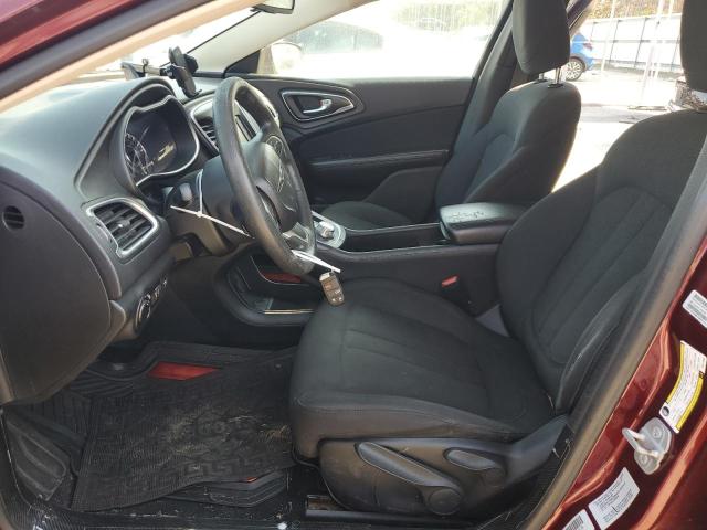  CHRYSLER 200 2016 Burgundy