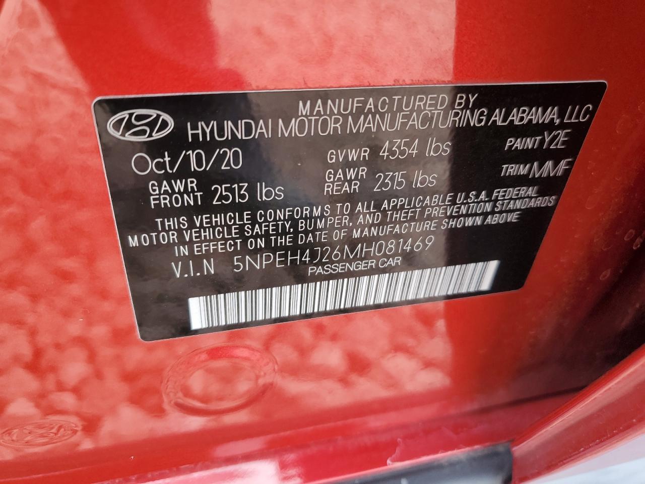 2021 Hyundai Sonata - Image 12