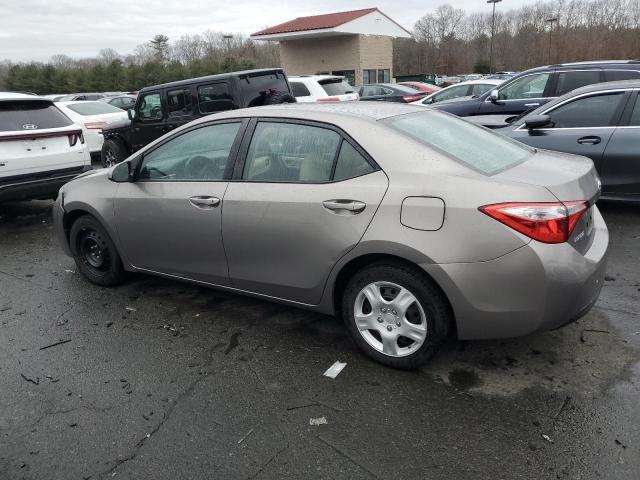 Sedans TOYOTA COROLLA 2015 Gray