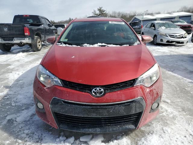  TOYOTA COROLLA 2016 Czerwony