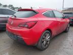 2013 VAUXHALL ASTRA GTC for sale at Copart WOLVERHAMPTON