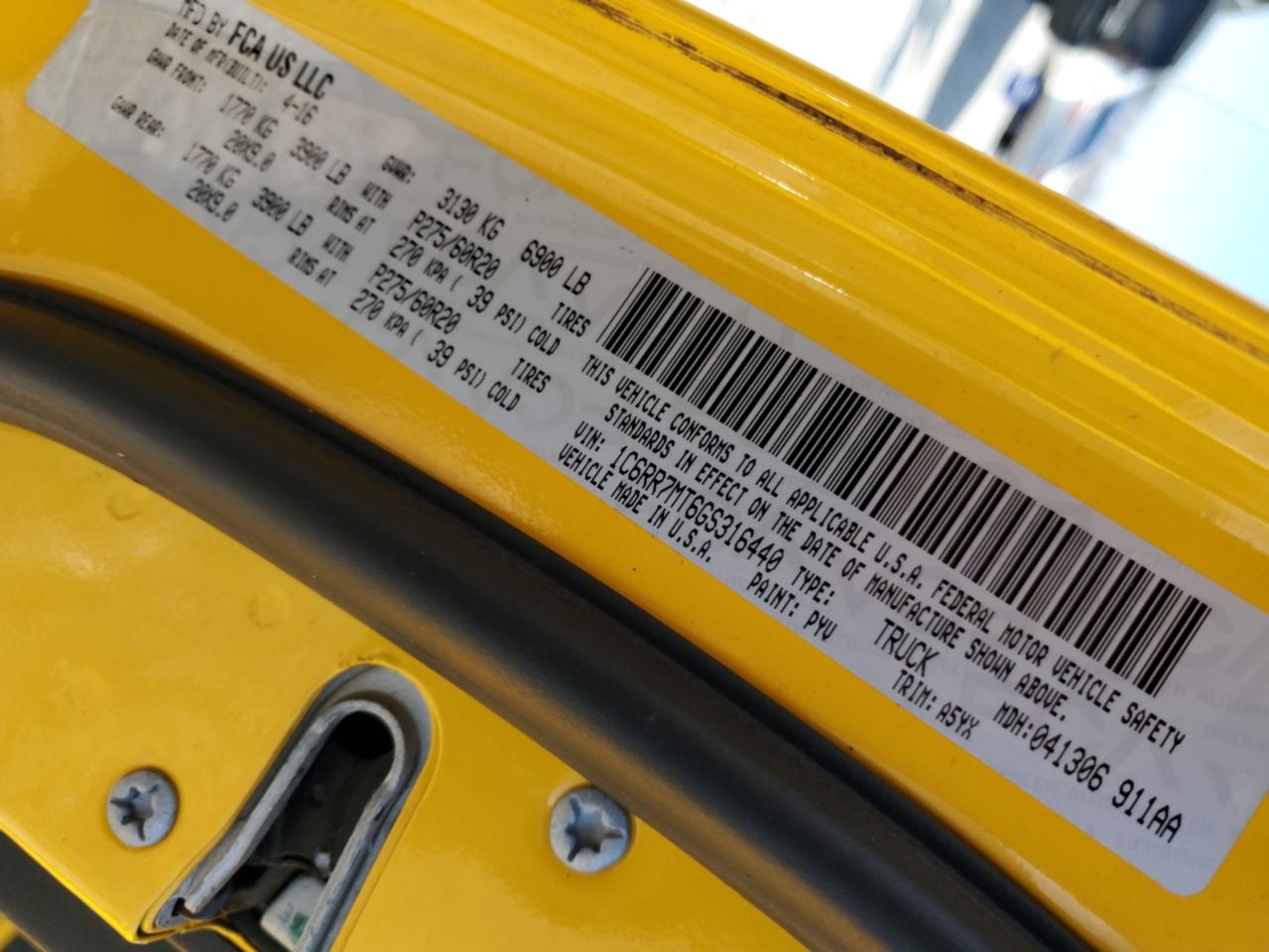 2016 RAM 1500 - Image 13