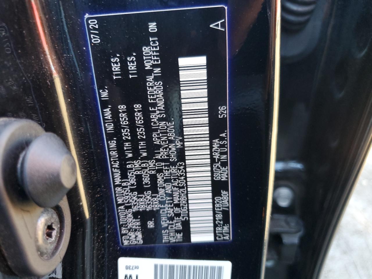 2020 Toyota Highlander - Image 14