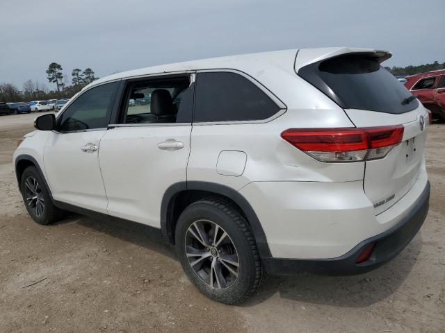 TOYOTA HIGHLANDER 2019 Biały