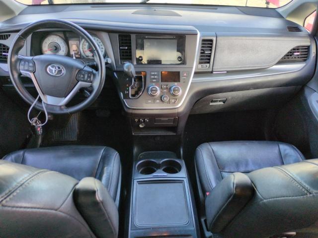  TOYOTA SIENNA 2015 Burgundy