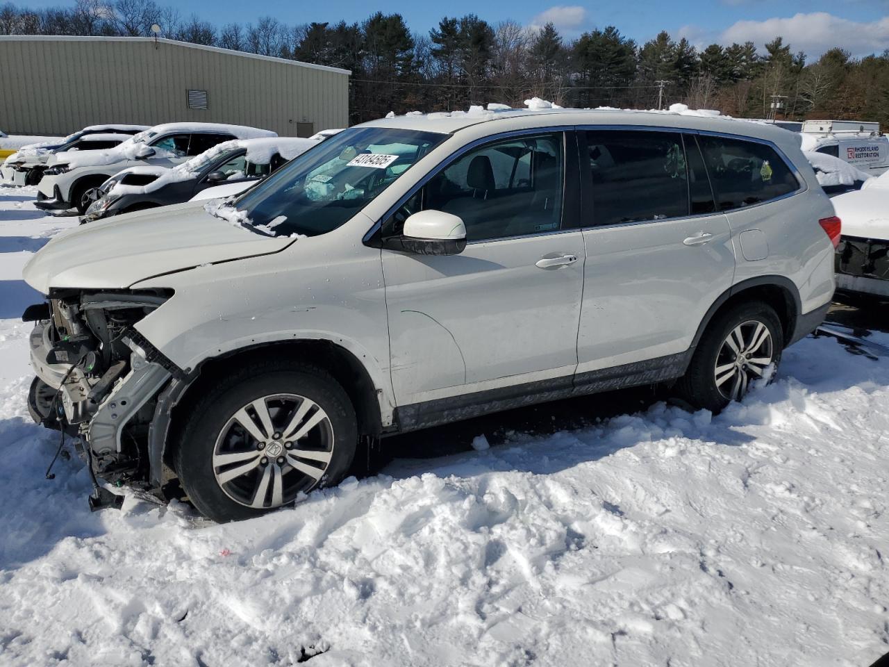 2018 Honda Pilot Exl للبيع في Exeter، RI - All Over
