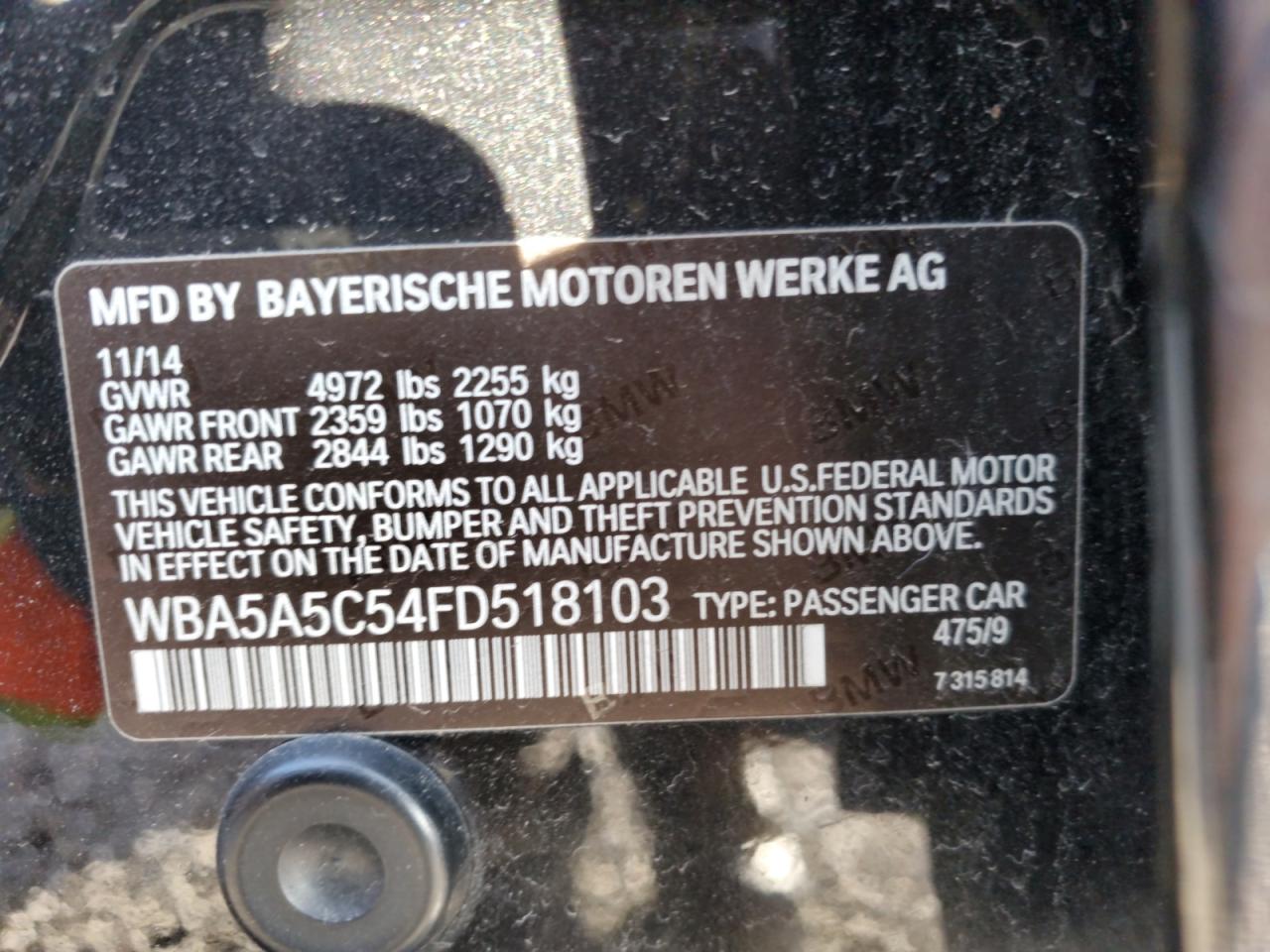 2015 BMW 5er - Image 12