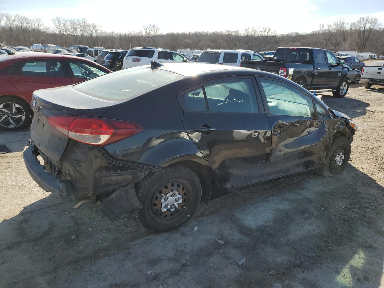 2017 Kia Forte Lx VIN: 3KPFK4A75HE074332 Lot: 46683765