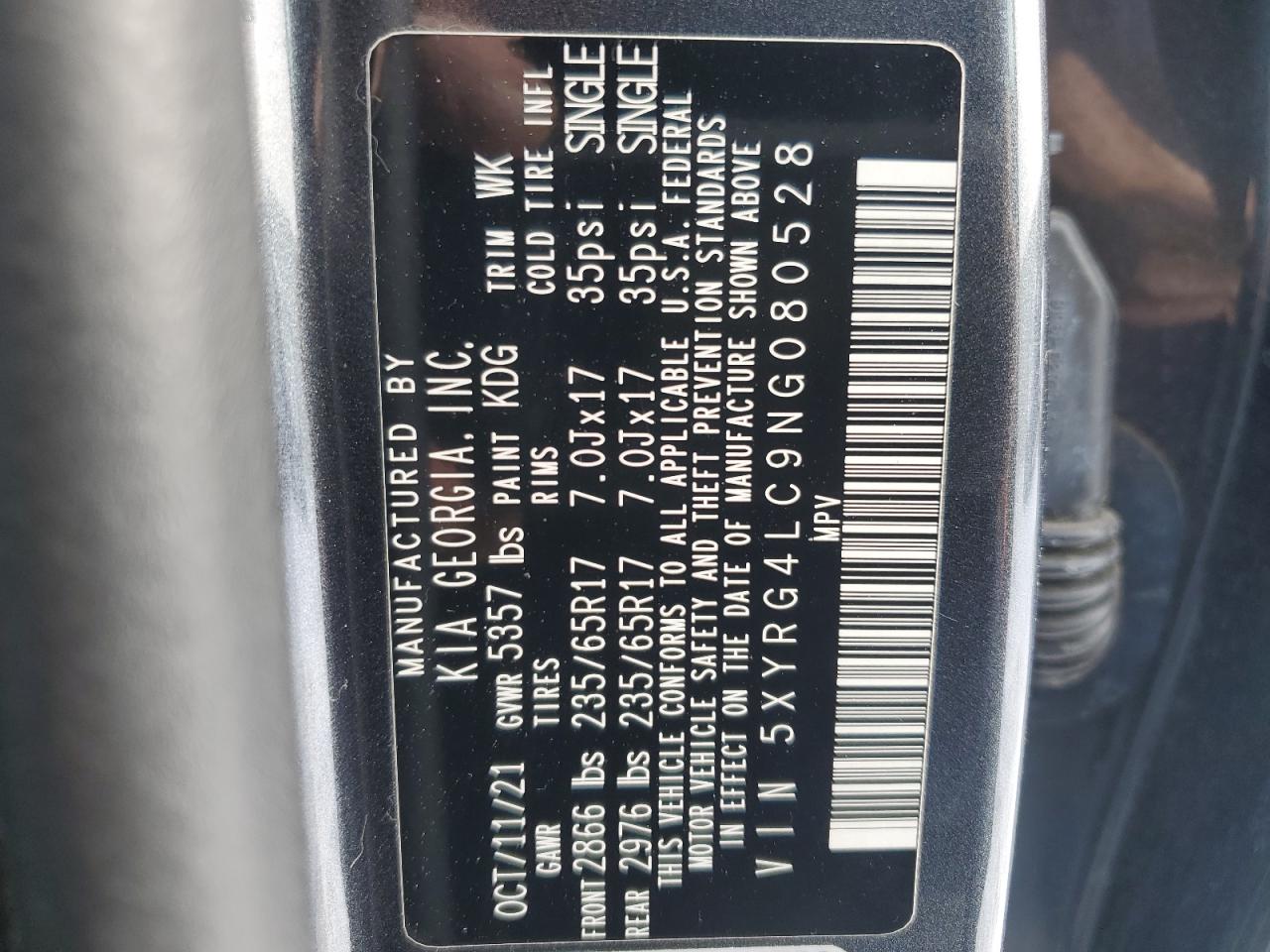 2022 Kia Sorento - Image 14