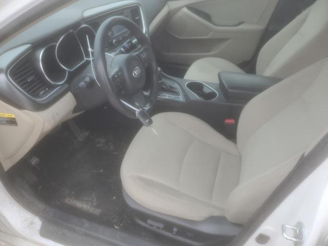 Sedans KIA OPTIMA 2014 Biały