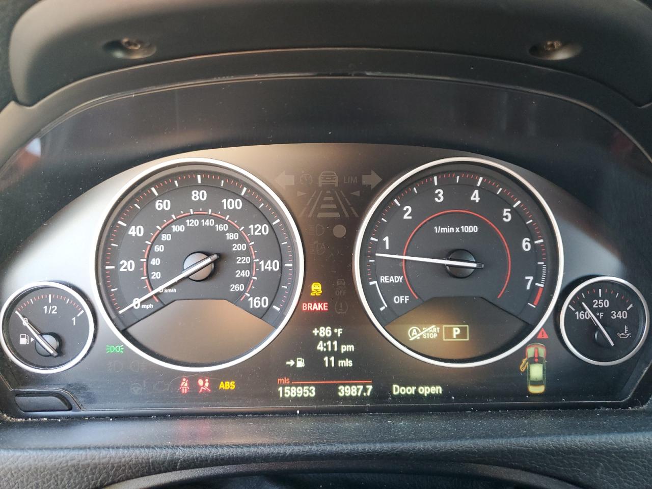 2013 BMW 3 Series VIN: WBA3C1C520F436298 Lot: 46725035