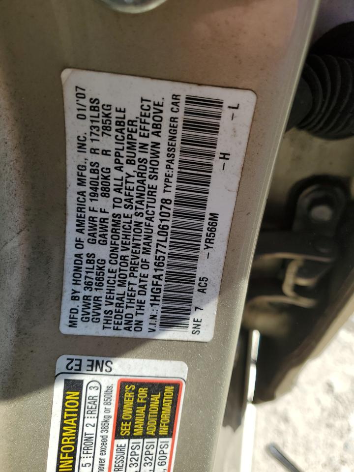 2007 Honda Civic - Image 13