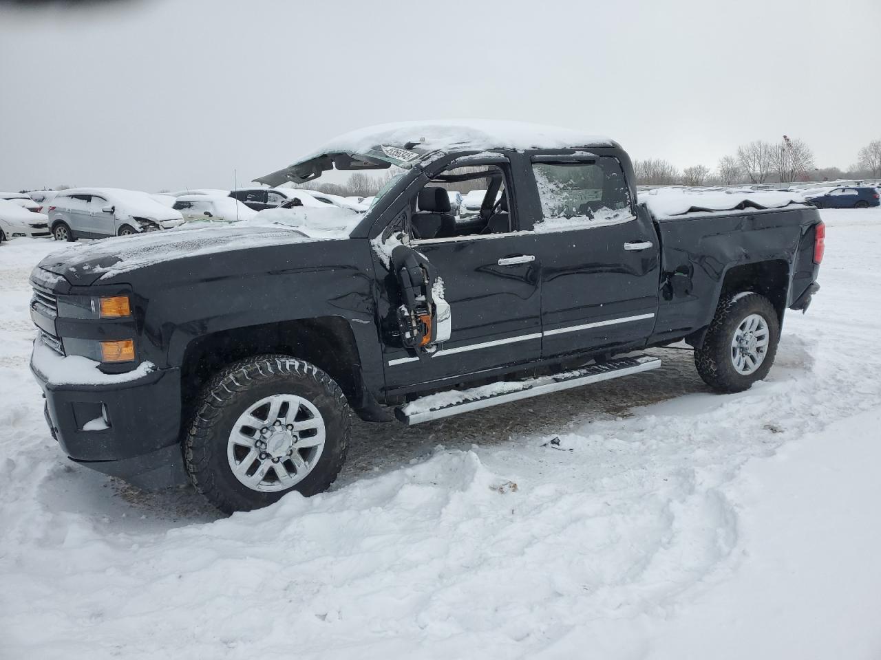 2016 Chevrolet Silverado K3500 Ltz de vânzare în Davison, MI - Top/Roof