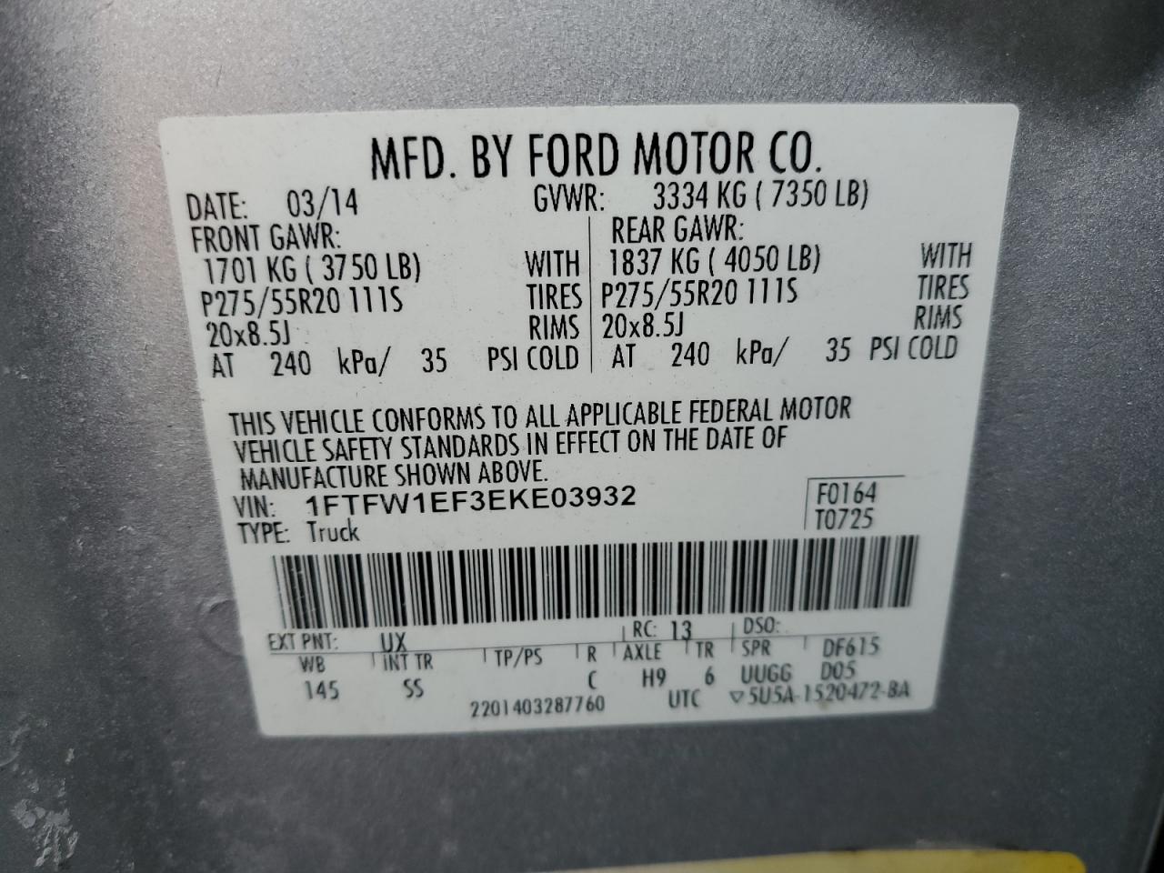 2014 Ford F-150 - Image 12