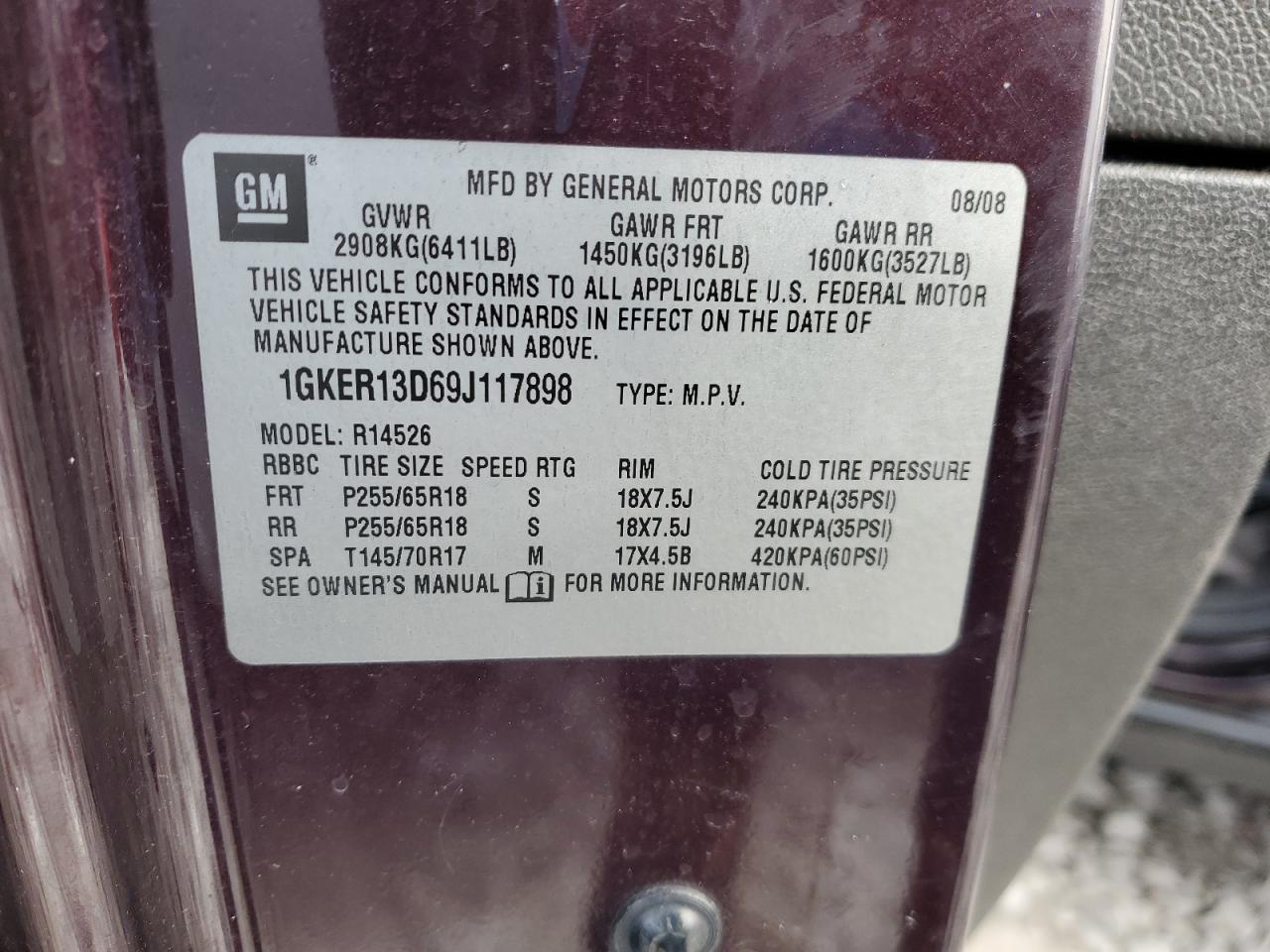 2009 GMC Acadia - Image 14