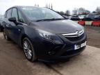 2014 VAUXHALL ZAFIRA TOU for sale at Copart SANDY