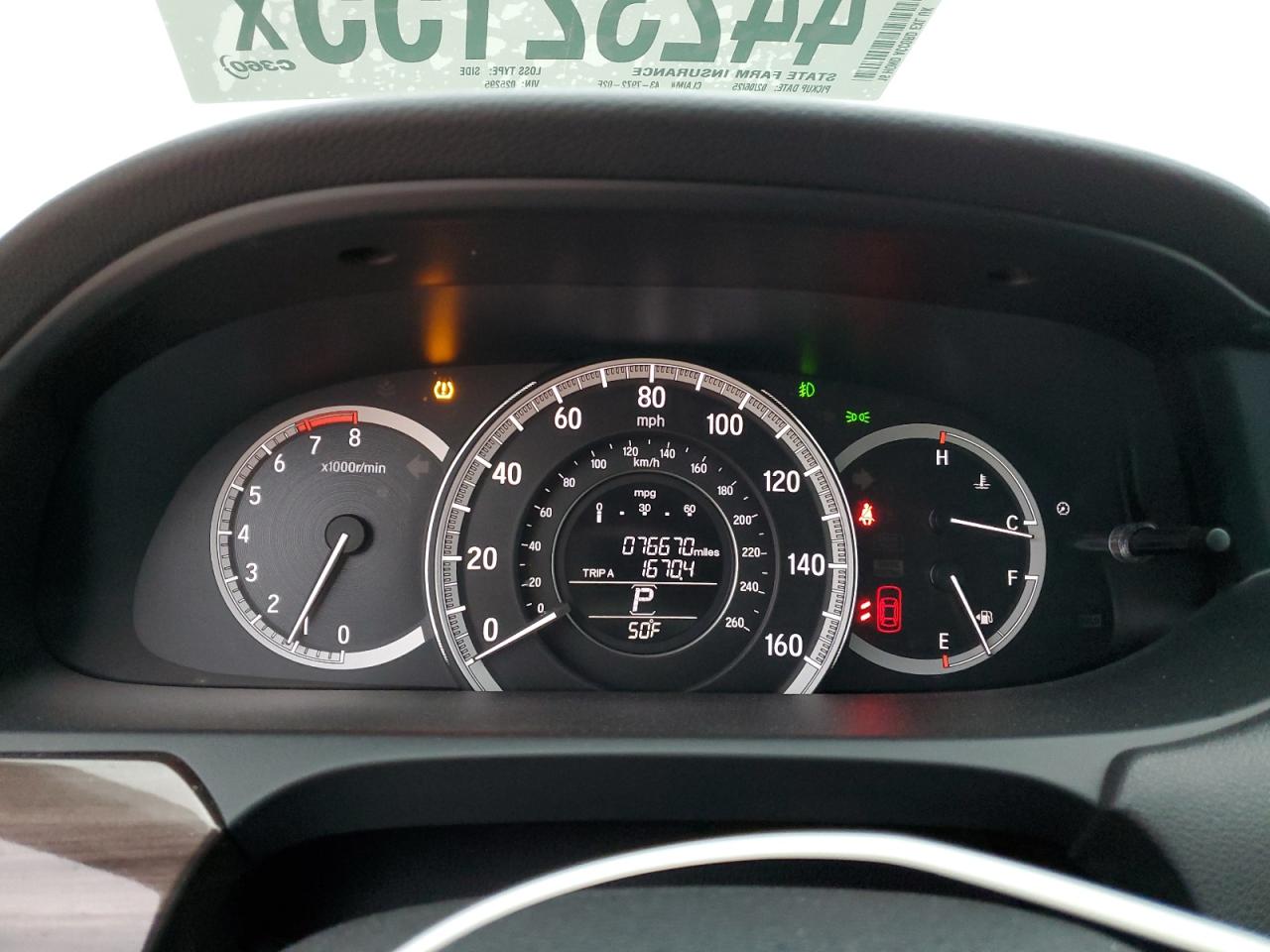 1HGCR3F84GA025295 HONDA ACCORD 2016