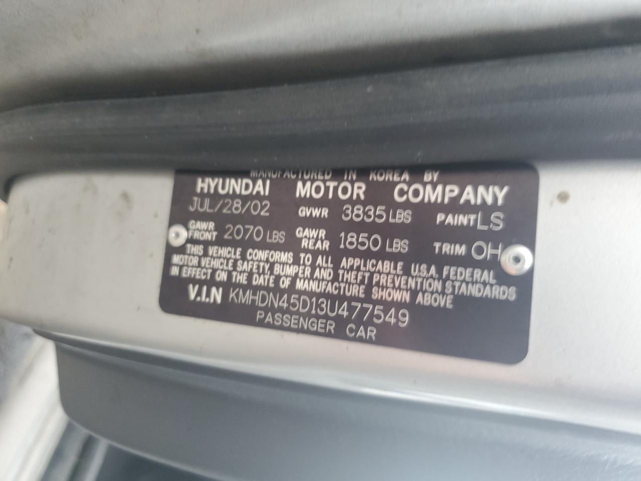 2003 Hyundai Elantra - Image 12