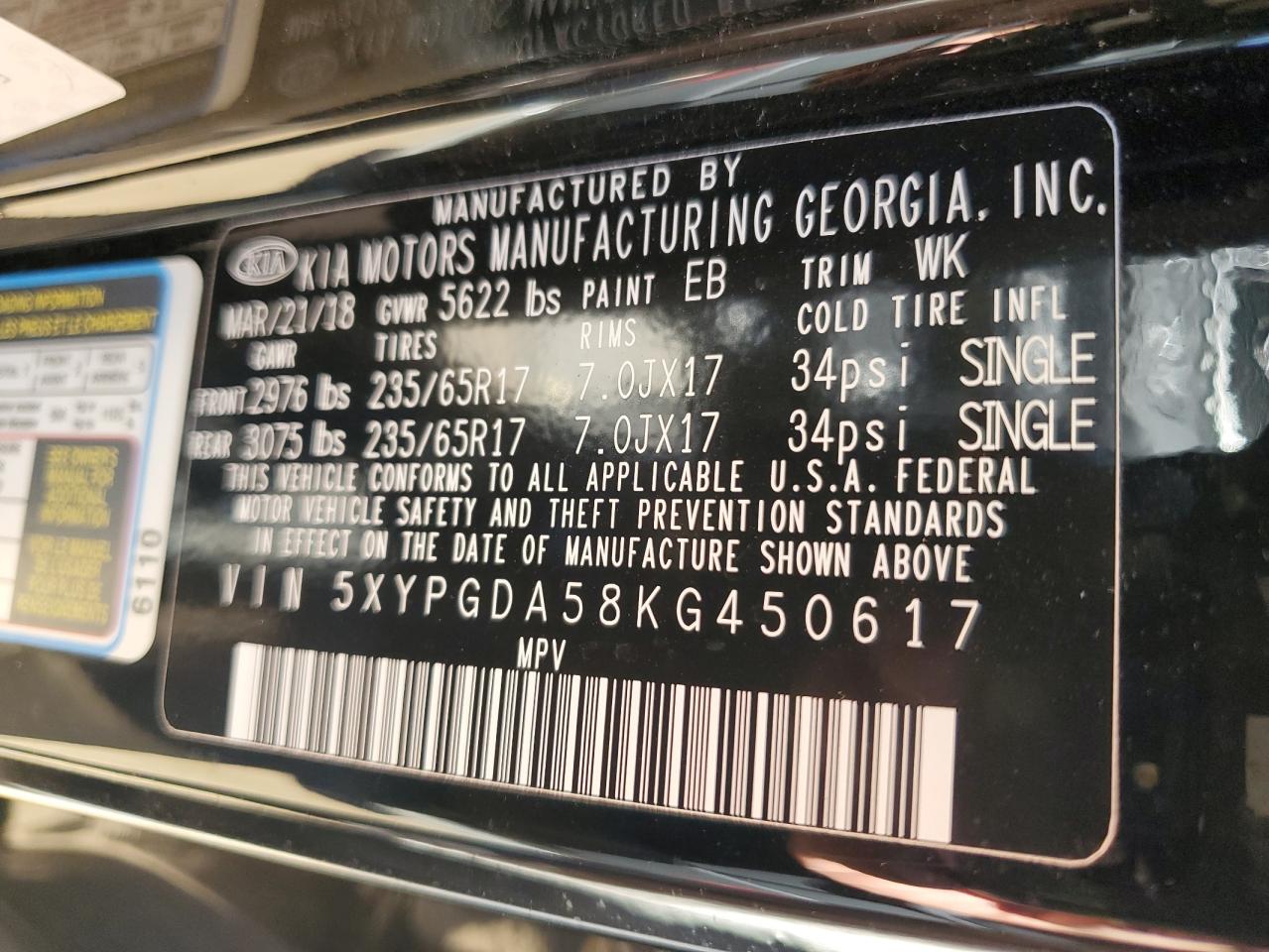 2019 Kia Sorento - Image 13