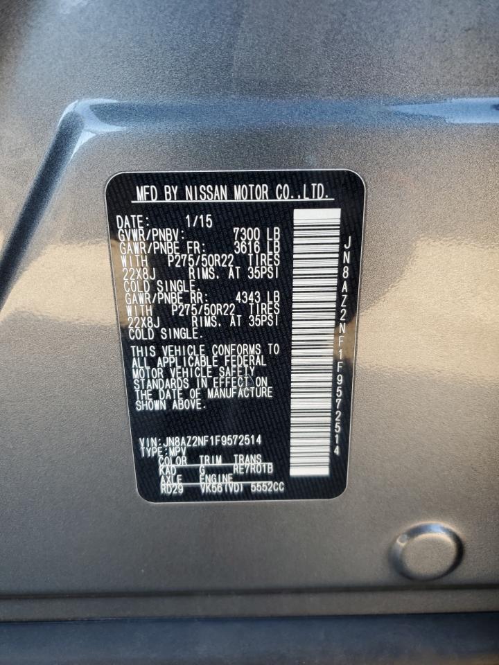 2015 Infiniti QX80 - Image 12