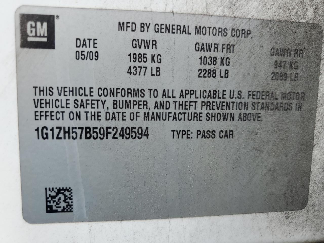 2009 Chevrolet Malibu - Image 13