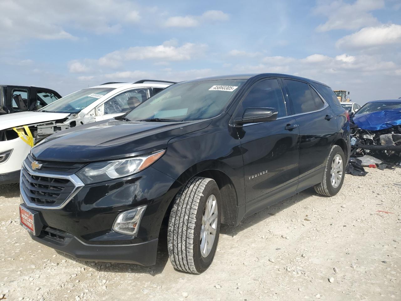 2019 Chevrolet Equinox Lt იყიდება Taylor-ში, TX - Side