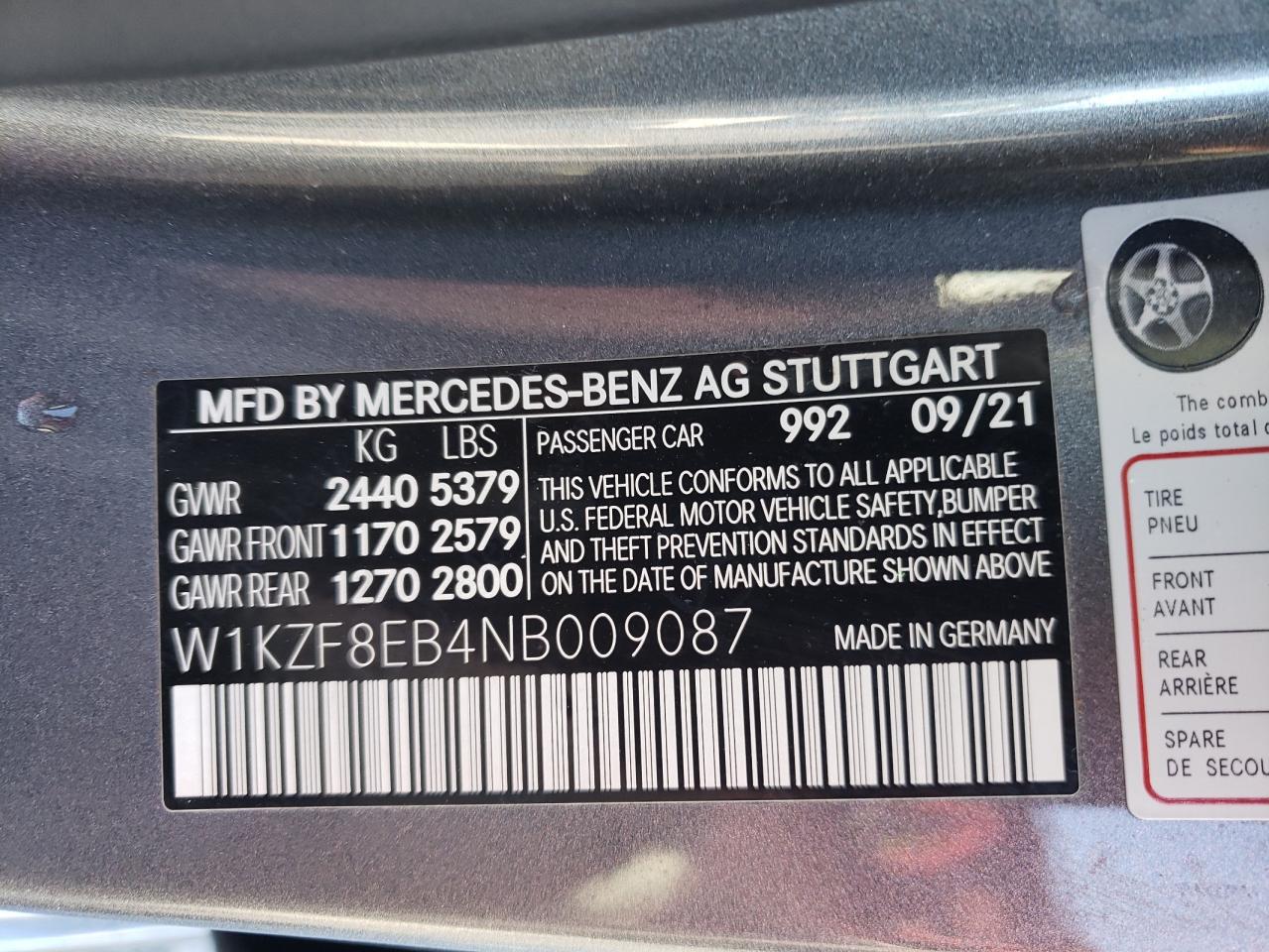 2022 Mercedes-Benz E-klasse - Image 12